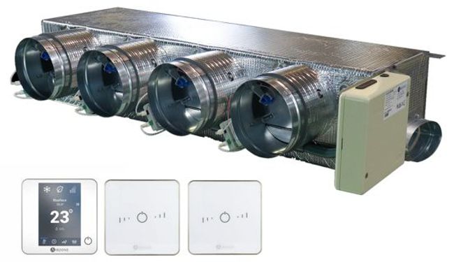 PLENUM EASYZONE 4 SERRANDE TERMOSTATI BASIC