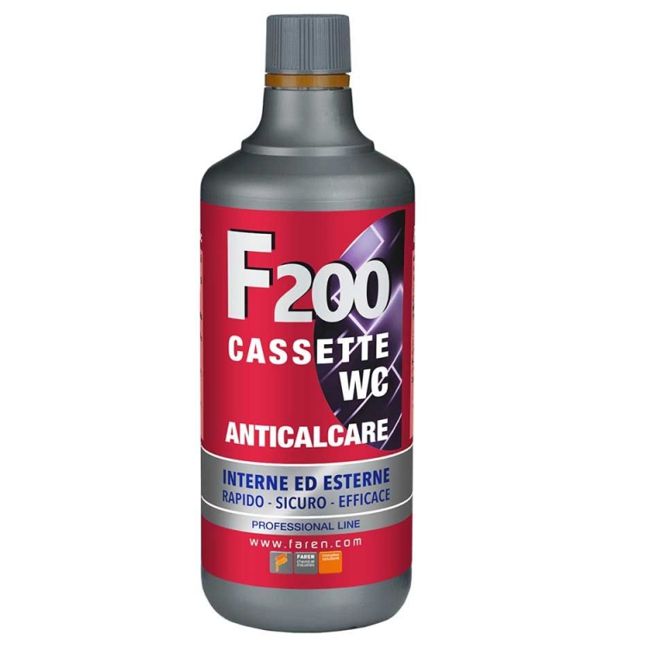 ANTICALCARE F 200 PER  CASSETTA SCARICO