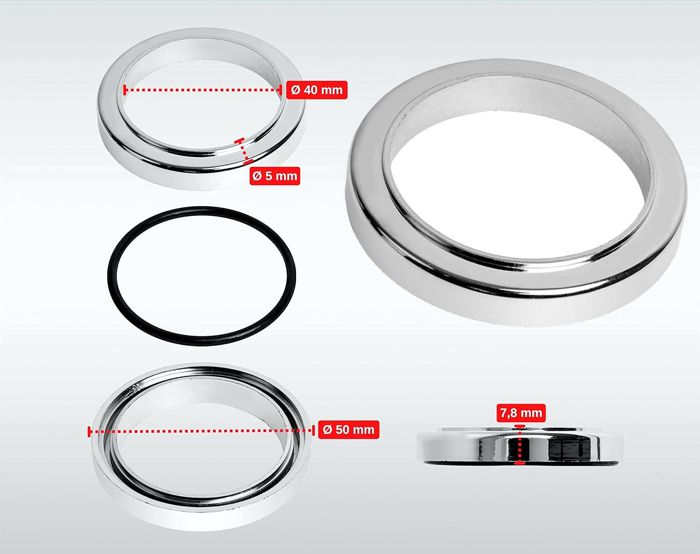 BASETTA DI RIDUZIONE MISCELATORE 40X50