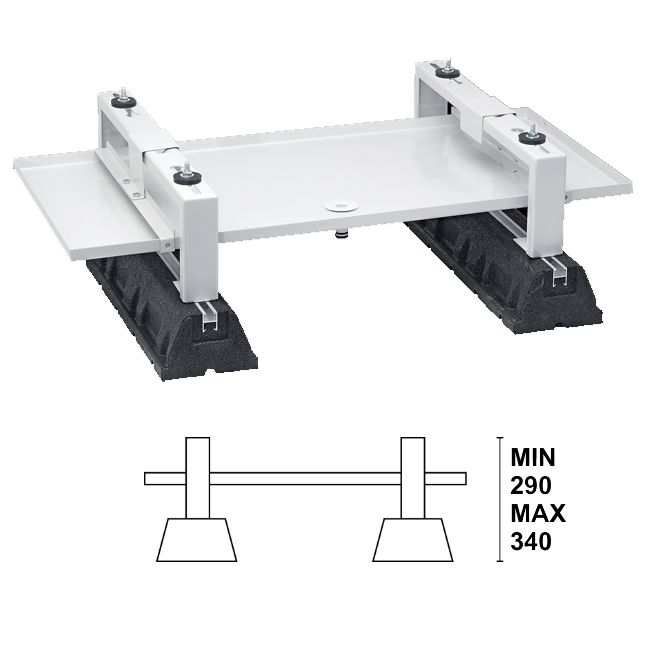BASE PAVIMENTO KG.300 X POMPE CALORE CON BACINELLA
