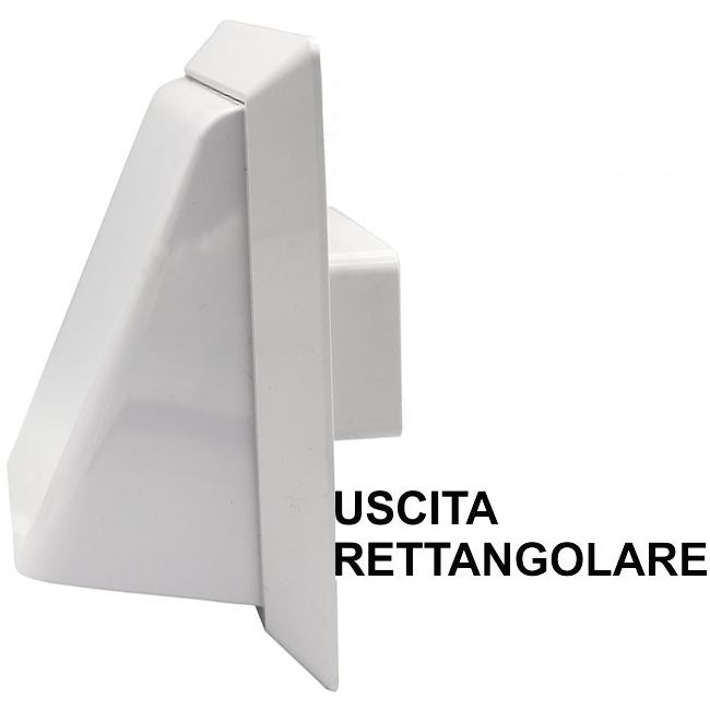 CAPPA ANTIVENTO 185X185 TUBO D. 70X150
