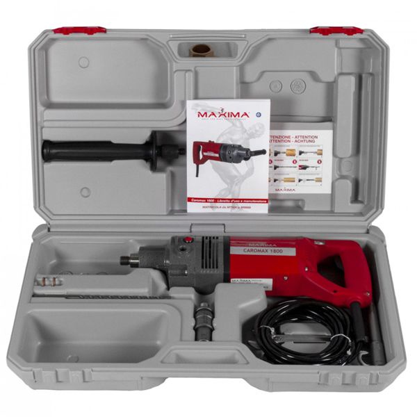 CAROTATORE MANUALE 1800 WATT A SECCO CON ACCESSORI
