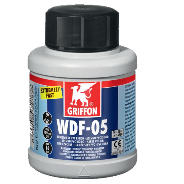 COLLANTE 250 ml GRIFFON WDF PER PVC FLESSIBILE