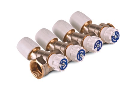 PB COLLETTORE C/VALVOLE 15X3/4X4 VIE