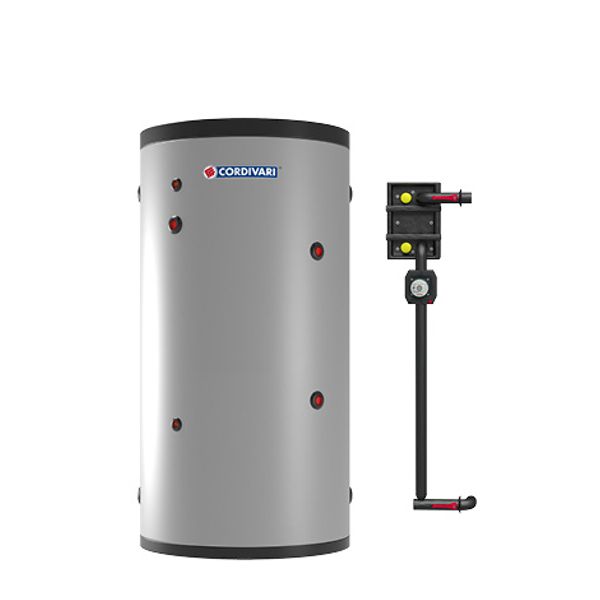 ACCUMULATORE C/SCAMBIATORE LT. 1000/30 PIASTRE