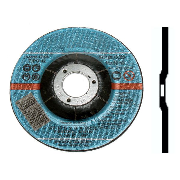 DISCO DA TAGLIO METALLO  115X3,2X22 DEPRESSO