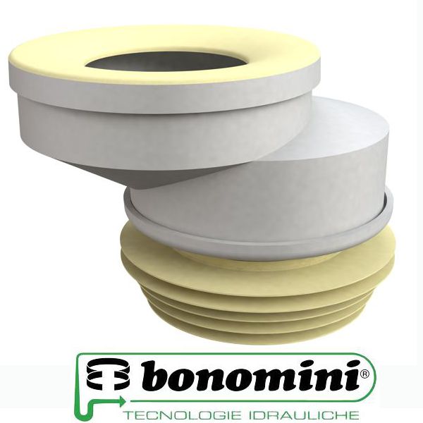 MANICOTTO WC ECCENTRICO 40 mm BI-POWER