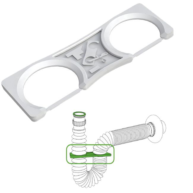 FERMAGLIO PER TUBO ESTENSIBILE