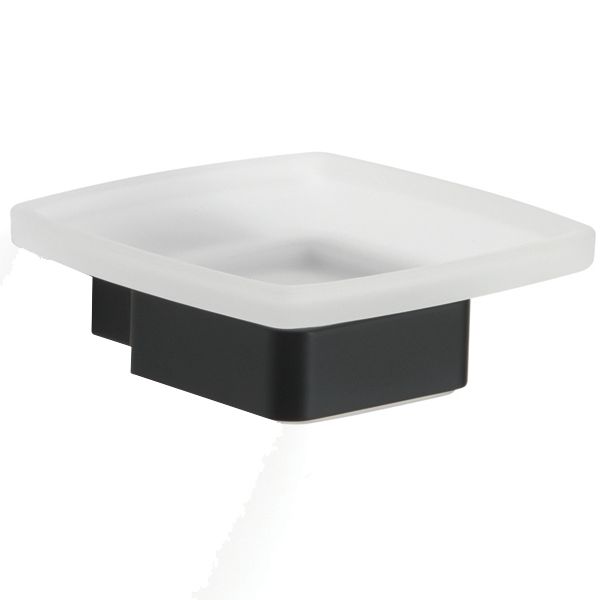 PORTA SAPONE G-LOUNGE NERO (GE)