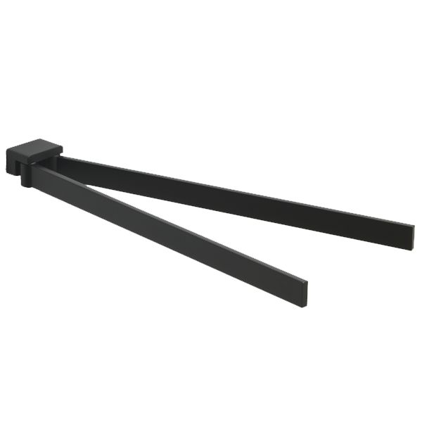 PORTA SALVIETTE G-LOUNGE A SNODO NERO MATT (GE)