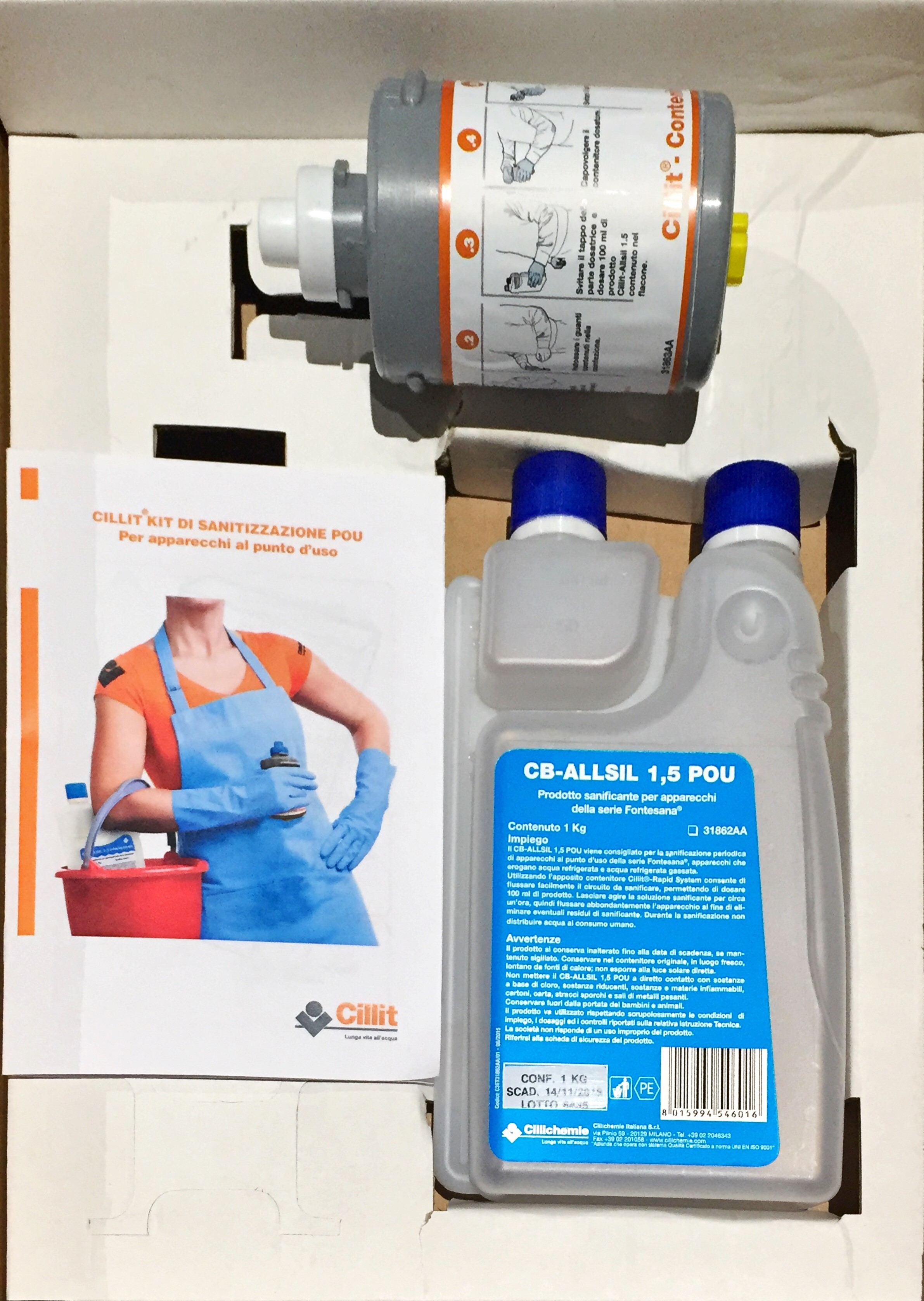 KIT SANIFICAZIONE PUNTO D'USO