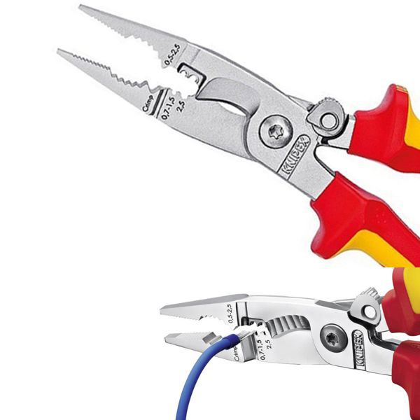 KNIPEX PINZA MULTIFUNZIONE 200 mm RIVESTITA