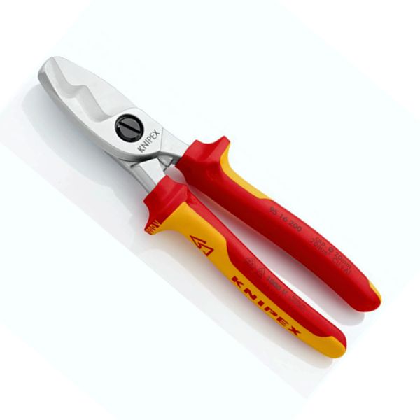 KNIPEX CESOIA PER CAVI DOPPIO TAGLIENTE 200 mm