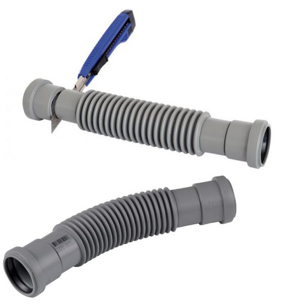MANICOTTO FLESSIBILE 50 L=310  PVC