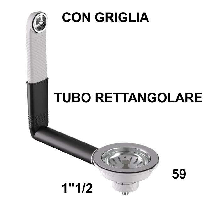 PILETTONE FORO 90X1