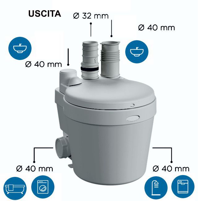 POMPA ACQUE GRIGIE WATERSAN 11
