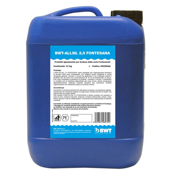 SANIFICANTE ALLSILL 2,5 FONTESANA 10 KG.