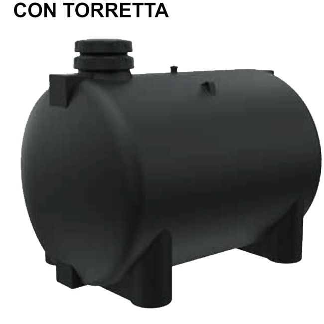 SERBATOIO INTERRO LT. 10.000 INCON (CON TORRETTA)