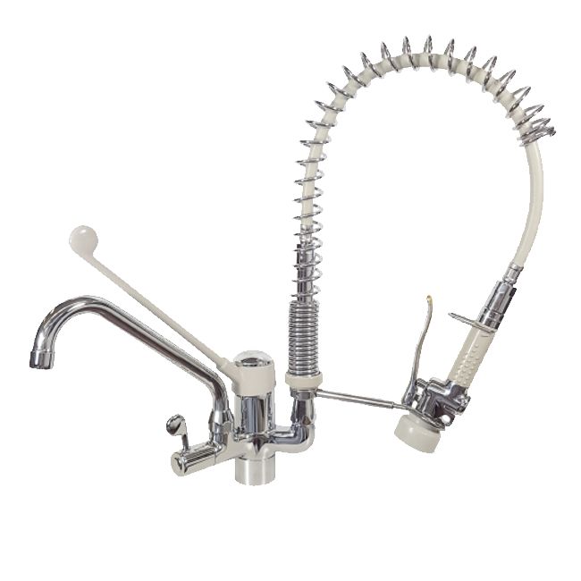 SET PRELAVAGGIO MONOFORO + DOCCETTA ACTIVE 6