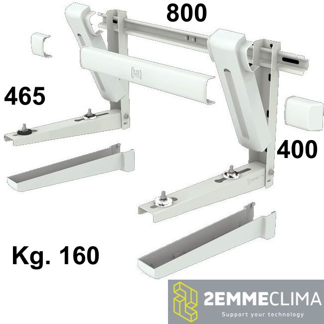 STAFFA CLIMATIZZ. REVOC 465X400X800 KG.160 BRS-211