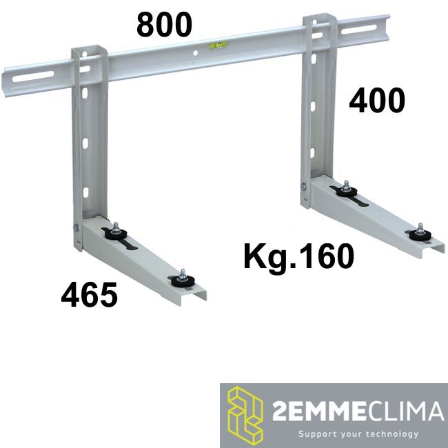 STAFFA CLIMATIZZ. L=465XH=400X800 KG.160 S-211P.01