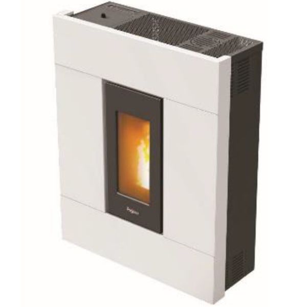 STUFA # TABLA AIR SLIM 7KW A PELLET BIANCA (PEG)