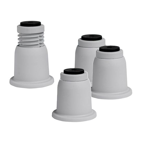 BASE A PAVIMENTO REGOLABILE ( 4 PEZZI) MAX KG. 325