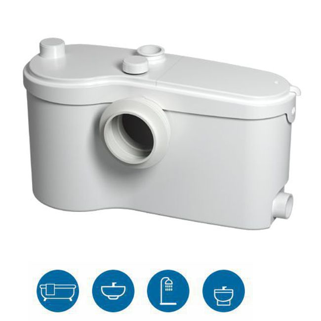 TRITURATORE SANIBEST PRO BAGNO COMPLETO (MAX 7 MT)