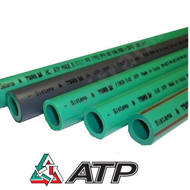 TUBO PPR/ATP D.50 (SDR 7,4/S3,2) PN16  VERGA MT.4