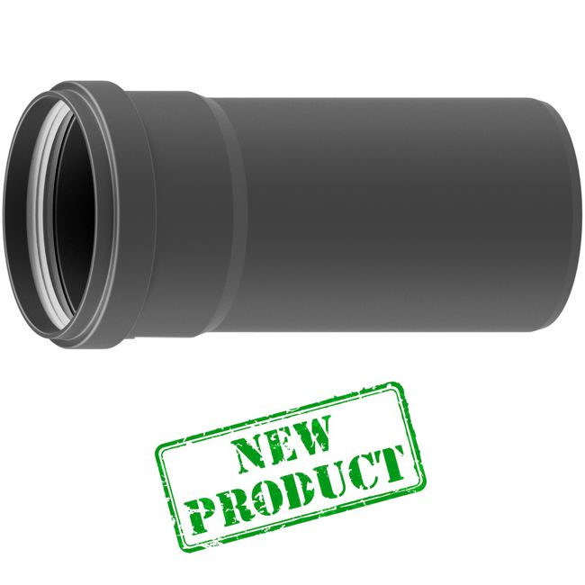 TUBO PPS NERO 80X1000 RESISTENTE UV