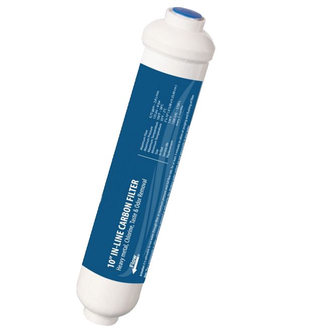 FILTRO CARBONE IN LINEA D.50 F.1/4 - 5 MICRON