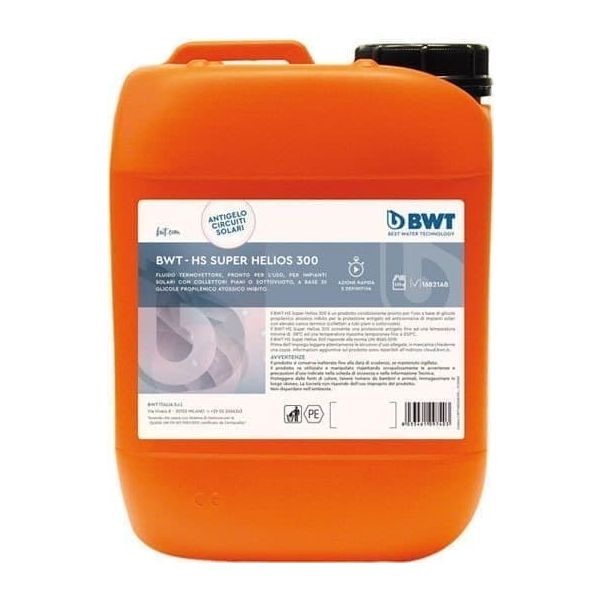GLICOLE X IMPIANTI SOLARI DA KG. 10 HELIOS 300 BWT
