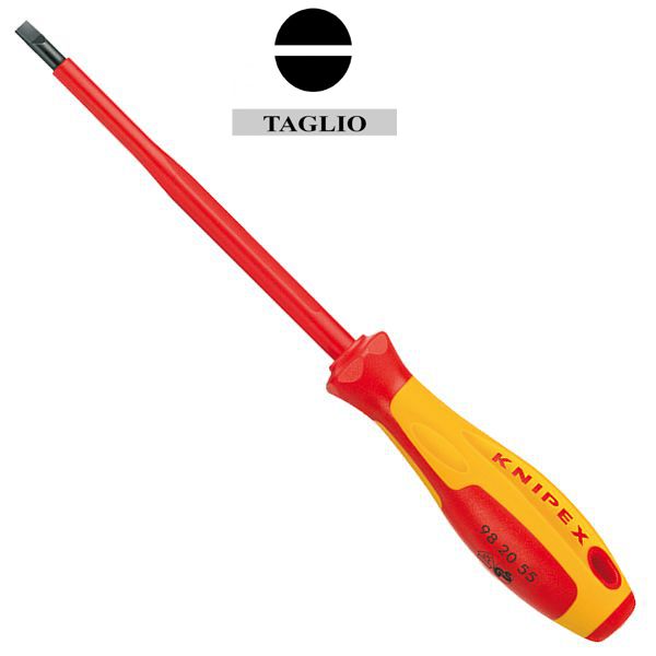 KNIPEX GIRAVITE ISOLATO 177X2,5 mm A TAGLIO