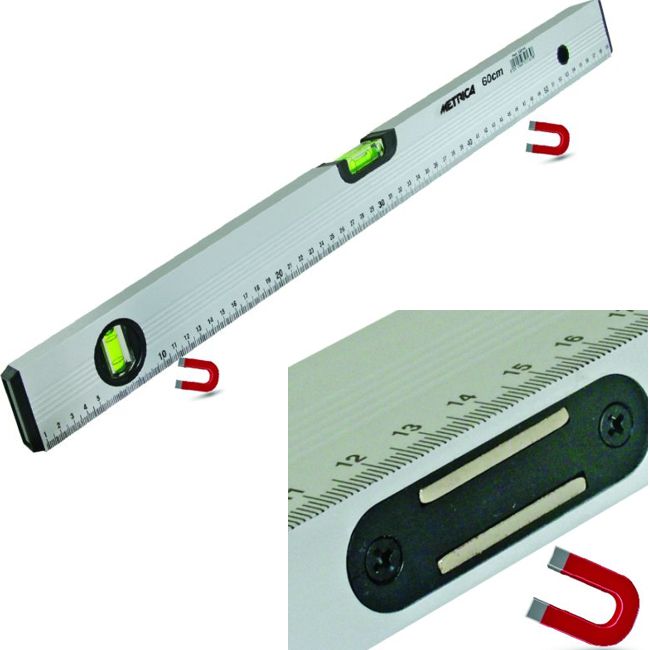 LIVELLA MAGNETICA BASE  CM. 60