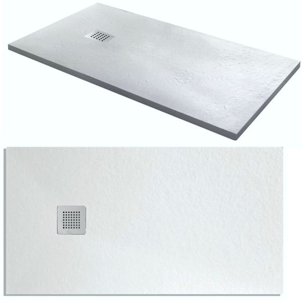 PIATTO DOCCIA # 90X140 MADRID 2 BIANCO S/PIL.(FT)