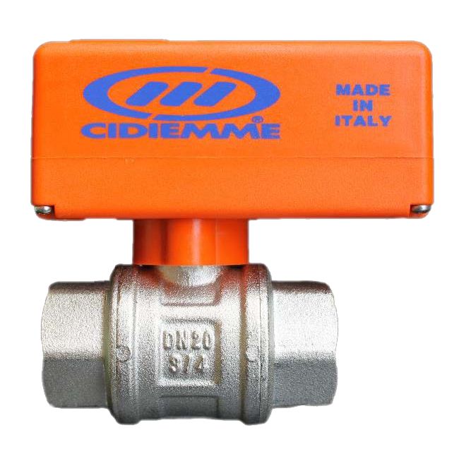 VALVOLA SFERA FF 1/2 MOTORIZZATA 220 VOLT